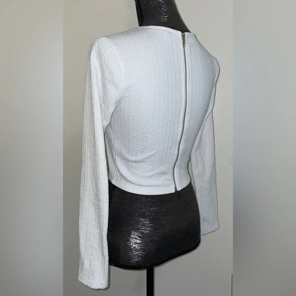 Long Sleeve Crop Top - Picture 9 of 14